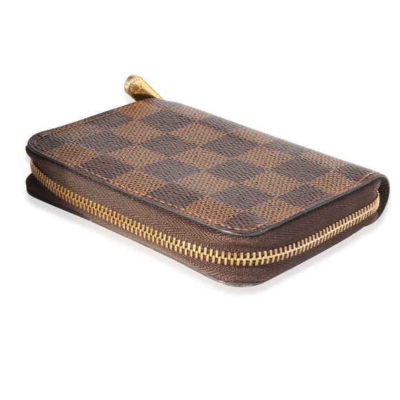 Louis Vuitton Damier Ebene Canvas Zippy Coin Purse - Picture 6 of 6